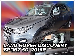 Plexi ofuky, deflektory Land Rover Discovery Sport, 2015- přední