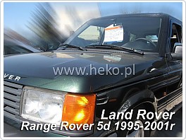 Plexi ofuky, deflektory Land Rover Range Rover, 1994-2002 přední
