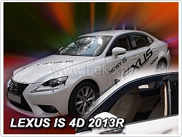 Plexi ofuky, deflektory Lexus IS 4dveř. 2013- přední