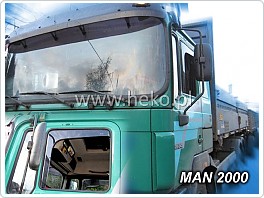 Plexi ofuky oken, deflektory, Man E,F,M 2Dveř 1996-, přední