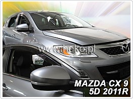 Plexi ofuky, deflektory Mazda CX-9 07- přední