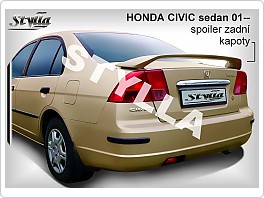Honda Civic 01-06 sedan, křídlo, zadní spoiler