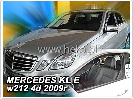 Plexi ofuky oken, deflektory, Mercedes E W212, 2009-2016, přední