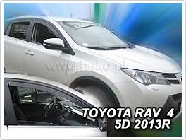 Plexi ofuky oken, deflektory, Toyota Rav 4, 5dveř., 2013-, přední