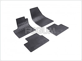 Gumové koberce, autokoberce sada OPEL Meriva 2010-