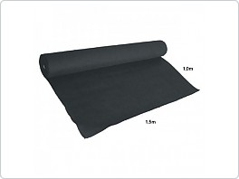 Potahový koberec černý samolepící 150x100cm