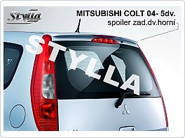 Stříška, zadní spoiler, Mitsubishi Colt, model 5dveř. 04-