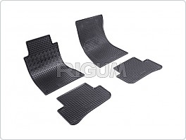 Gumové koberce, autokoberce sada MERCEDES třídy C, W203, 2000-2007