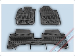 Gumové VANIČKY, autokoberce sada TOYOTA Yaris HYBRID 2014-