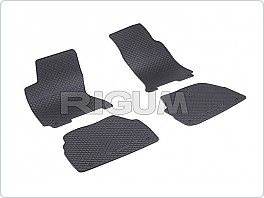Gumové koberce, autokoberce sada ŠKODA Superb 1, 2002-2008
