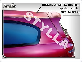 Stříška MAX, zadní spoiler, Nissan Almera, 00- hatchback