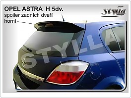 Stříška, zadní spoiler Opel Astra H, model 5dveř. , VÝPRODEJ