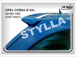 Stříška, zadní spoiler, Opel Corsa B, 93-00 3dveř. VÝPRODEJ