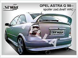 Křídlo WRC, zadní spoiler, Opel Astra G, hatchback