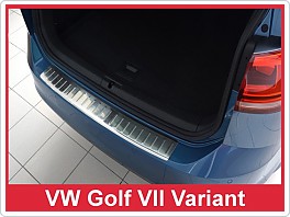 Kryt zadního nárazníku, NEREZ AVISA, VW Golf 7 Combi do 2017