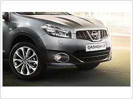 Chromové rámečky mlhovek Nissan Qashqai 2010-213