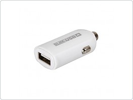 USB nabíječka do auta, 12-24V 2400mA, SLIM profi s LED