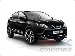 Nerezová, chromová lišta předního nárazníku Nissan Qashqai 2014-