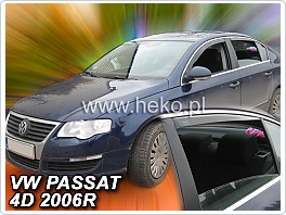 Plexi ofuky oken VW Passat, B6, B7, 2005-2014 přední + zadní pro combi