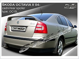 Škoda Octavia 2, sedan, Křídlo OC15, zadní spoiler