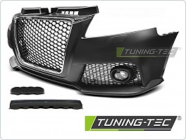 Přední nárazník Audi A3 8P 2008-2012, RS style, chrom, černá ZPAU09