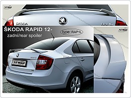 Škoda Rapid, Křídlo, zadní spoiler 2013- typ 1