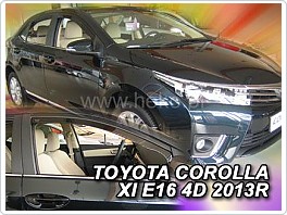 Plexi ofuky oken, deflektory, Toyota Corolla E16 4Dveř 2013-, přední