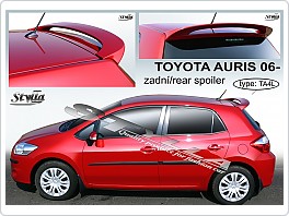 Stříška, zadní spoiler Toyota Auris 2006-