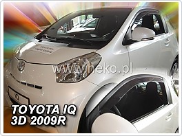 Plexi ofuky oken, deflektory Toyota IQ, 2009-, přední
