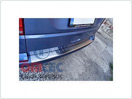 VW T6 - NEREZ chrom ochranný práh zadního nárazníku RS6 BRUSHED, výprodej