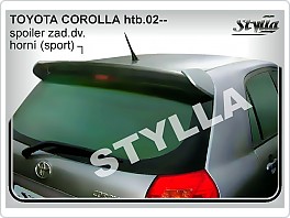 Stříška SPORT, zadní spoiler, Toyota Corolla, 02- hatchback