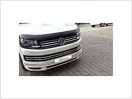 VW T6 - nerez chrom lišty přední masky