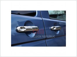 Chromové, nerezové kryty klik VW T6, pro 3.dveře