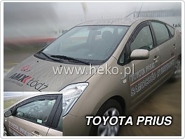 Plexi ofuky oken, deflektory, Toyota Prius 5Dveř 2003-2009, přední