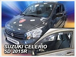 Plexi ofuky oken, deflektory, Suzuki Celerio 2016- přední
