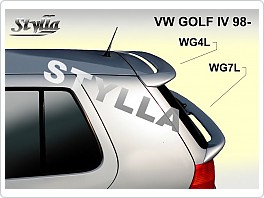 Stříška, zadní spoiler, VW Golf 4