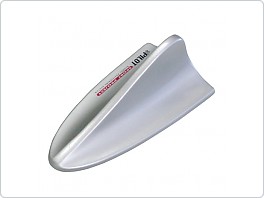 Ploutvička na střechu, imitace, stříbrná