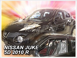 Plexi ofuky, deflektory Nissan Juke 2010- přední