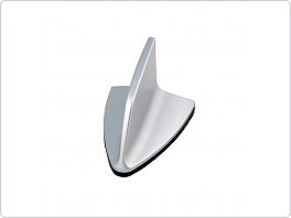 Anténa, ploutev imitace malá, stříbrná.