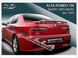 Křídlo, zadní spoiler Alfa Romeo 156, sedan 1997-2003, SN2