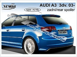 Stříška, zadní spoiler Audi A3 8L, 2003-2012 5.dveř