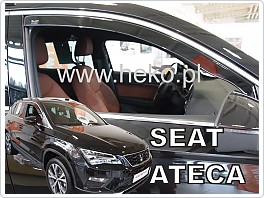 Plexi ofuky oken, deflektory, Seat Ateca 2016- přední