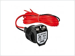 Autozásuvka vodotěsná 12V a 24V