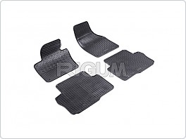 Gumové koberce, autokoberce sada SEAT Alhambra 2010- 5.míst