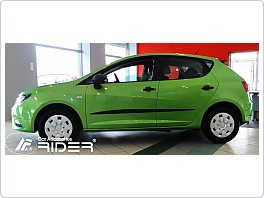 Ochranné boční lišty dveří Seat Ibiza 5dveř. 2012-2016