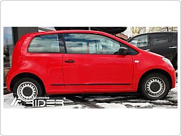 Ochranné boční lišty dveří Seat Mii 3dveř. 2011-