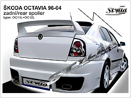 Škoda Octavia 1, sedan, Lišta WRC, spodní část, sedan