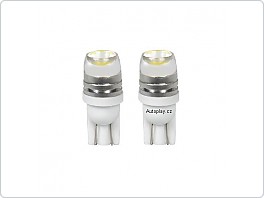 LED žárovky T10 12V Hyper-Led Power 6000K, bílé 2ks