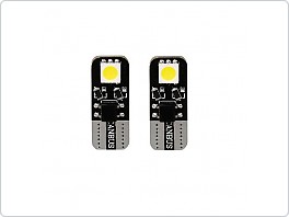 LED žárovky T10 12V Hyper LED Power 6 Bifocus 6500K, bílé 2ks