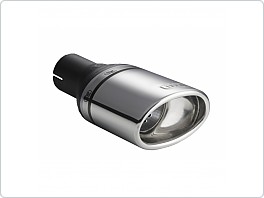 Koncovka výfuku Profi nerez, oválná 120x80mm, vstup 55mm